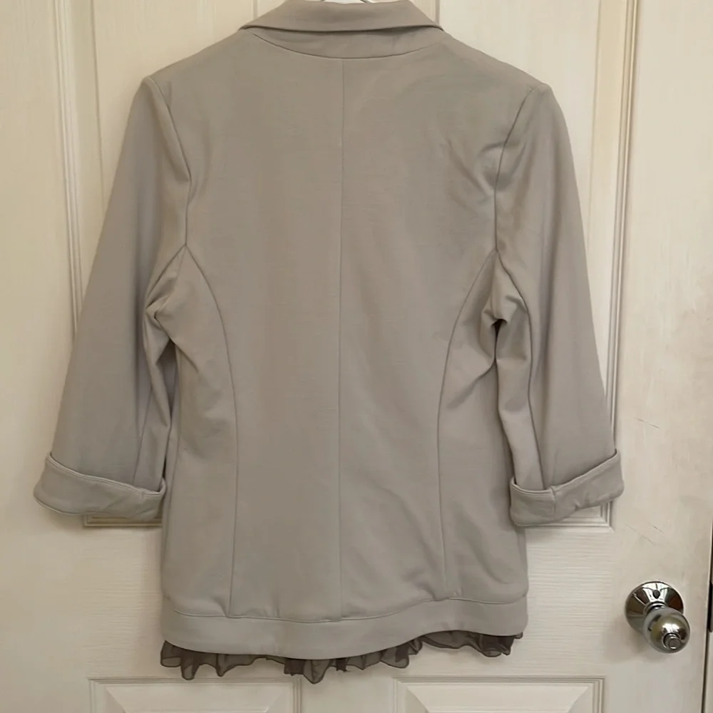 Anthropologie Cartonnier frill day blazer - Picture 6 of 8